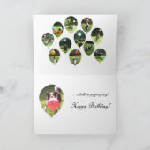 Carte "Une Journée de Popping de Ballons !" (Intérieur)