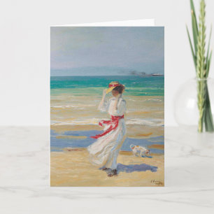 Carte Une journée venteuse   Sir John Lavery