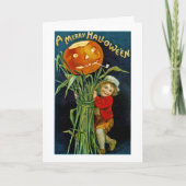 Carte Une joyeuse Halloween (Devant)