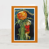 Carte Une joyeuse Halloween (Devant)