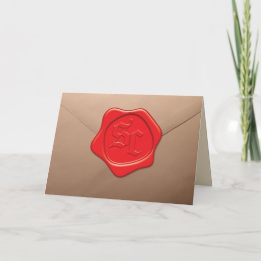 Carte Une lettre du Père Noël (Devant)