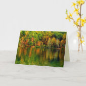 Carte +Une lumière de Great Awakening : Étang de Walden (Fleur jaune)