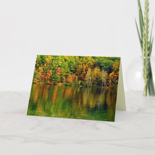 Carte +Une lumière de Great Awakening : Étang de Walden (Devant)