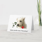 Carte Une magnifique Silhouette de Mère & Fils à la Plag (Dos)