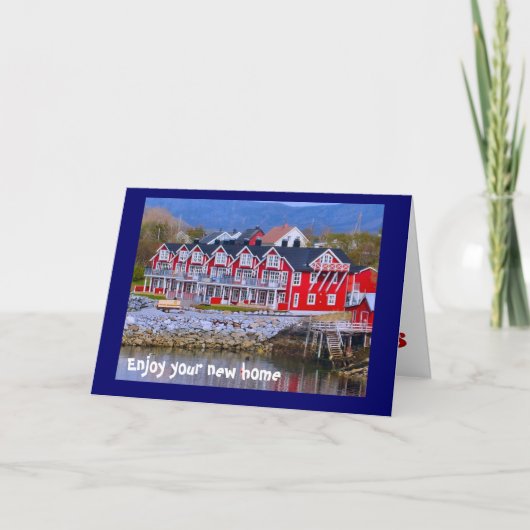 Carte Une maison au bord de l'eau (Devant)
