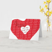 Carte Une maman... (Fleur jaune)