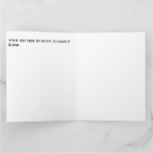 Carte Une minute, tu es jeune et cool, Anniversaire drôl (Intérieur)