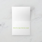 Carte Une note attentive (Intérieur)