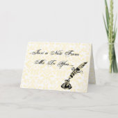 Carte Une note pour vous…. (Devant)