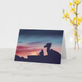 Carte Une nouvelle aube (Fleur jaune)