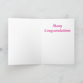 Carte Une nouvelle petite-fille (Intérieur)