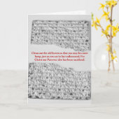 Carte Une nouvelle pompe : Réflexion sur la Pâque (Fleur jaune)