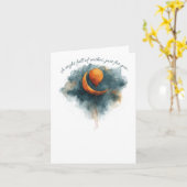 Carte Une nuit de gloire (Fleur jaune)