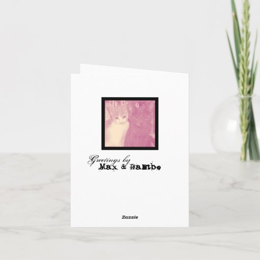 Carte Une ode aux mères (Dos)