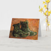 Carte Une paire de chaussures de Vincent van Gogh (Fleur jaune)