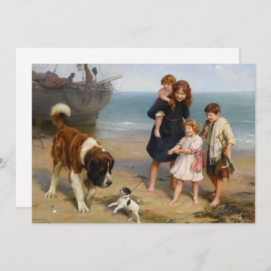 Carte Une paire improbable | Arthur John Elsley (Devant / Derrière)