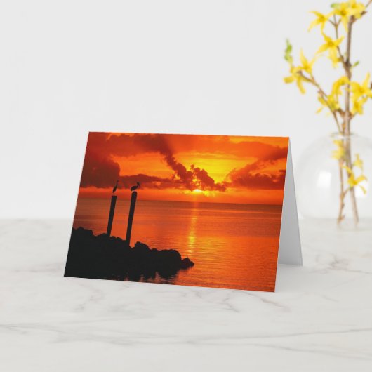 CARTE UNE PAIX PARFAITE (Fleur jaune)