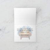 Carte Une petite étincelle un monde de lumière crèche No (Intérieur)