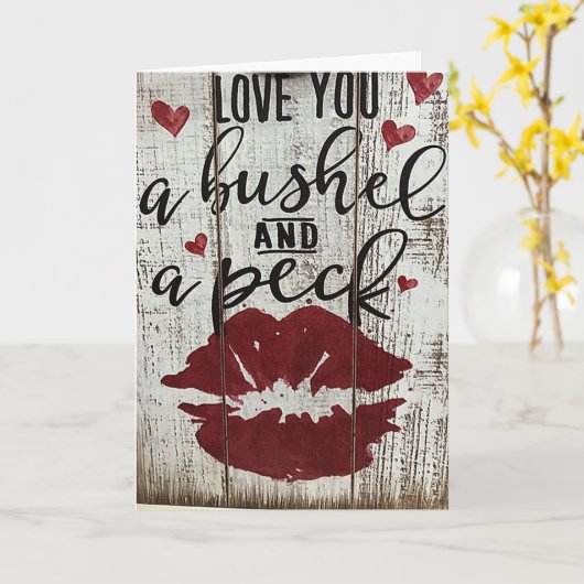 CARTE UNE POIGNEE ET UN BOISSEAU CÂLIN AUTOUR DU COL SAI (Fleur jaune)