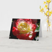 Carte Une prière d'anniversaire (Fleur jaune)