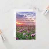 Carte Une Prière Pour Comprendre Quotidiennement Salutat (Devant/Arrière en situation)