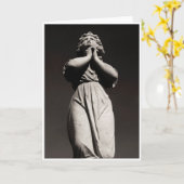 Carte Une prière pour toi (Fleur jaune)