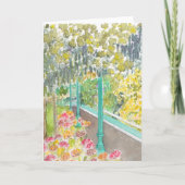 Carte Une promenade dans le parc (Devant)