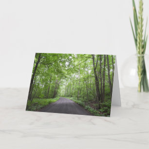 Carte Une promenade dans les bois - toute occasion