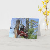 Carte Une rentrée scolaire - Scène de cloche (Fleur jaune)