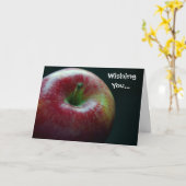 Carte Une reprise rapide (Fleur jaune)