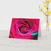 Carte Une rose n'est qu'une rose (Fleur jaune)
