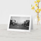 Carte Une scène de rue # 2 (Fleur jaune)