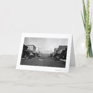 Carte Une scène de rue # 2