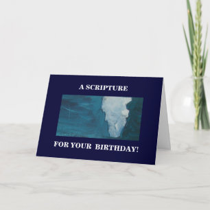 CARTE UNE SCRIPTURE POUR VOTRE ANNIVERSAIRE