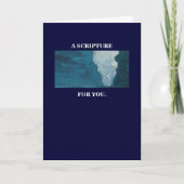 CARTE UNE SCRIPTURE POUR VOUS (Devant)