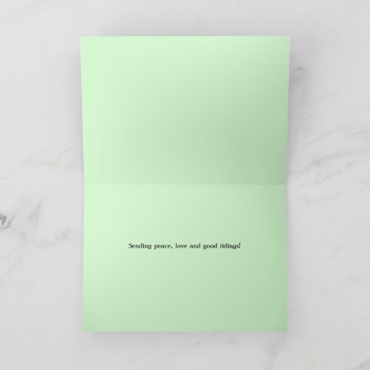 Carte Une sensation d'espoir Un Noël plutôt inspirée (Intérieur)