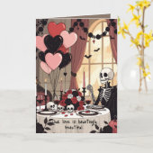 Carte Une soirée à mourir pour (Fleur jaune)