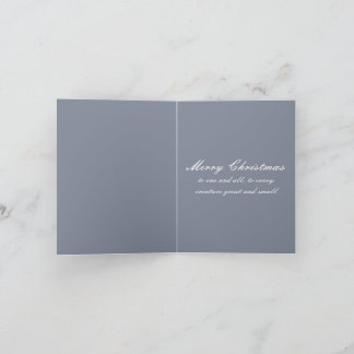 Carte Une souris de Noël