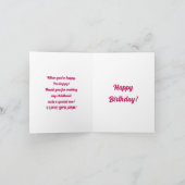 Carte Une sur un million de maman (Intérieur)