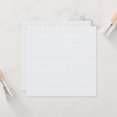 Carte Une surface entièrement blanche et sans fonctionna (Devant/Arrière en situation)