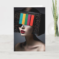 Une Tête de TV couleur femme Toutes les occasions