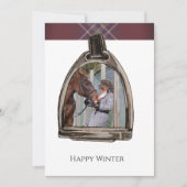 Carte une vue à travers l'étrier (Devant)