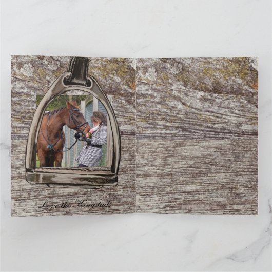 Carte une vue à travers un étrier  (Intérieur)