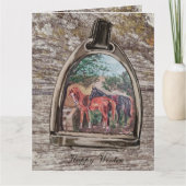 Carte une vue à travers un étrier  (Devant)