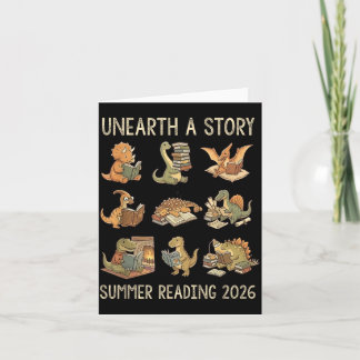 Carte Unearth a Story Summer 2026 Dinosaur Reading Books