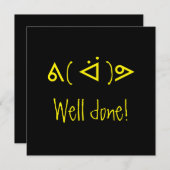 Carte Unicode "bien faite". (Devant / Derrière)