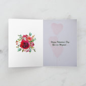 Carte Unicorn donne de la magie pour la Saint-Valentin (Intérieur)