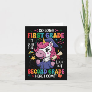 Carte Unicorn Si Longue Graduation De Première Année Der
