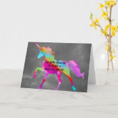 Carte Unicorne de Dream (Fleur jaune)