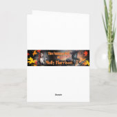 Carte Unicorne Fée Enchantée Automne (Dos)